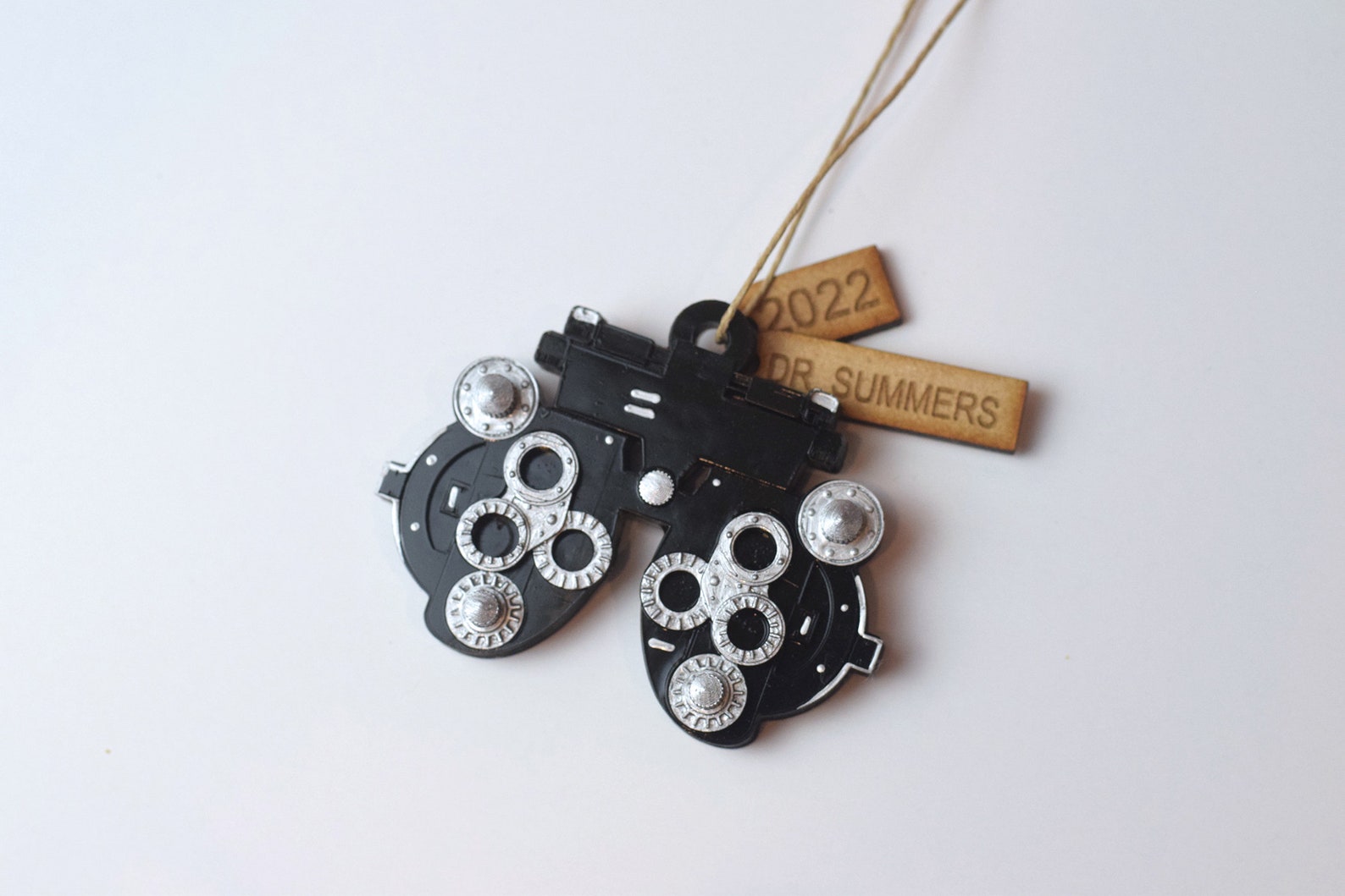 Phoropter Christmas Ornament Optometry Ornament Optometrist Etsy