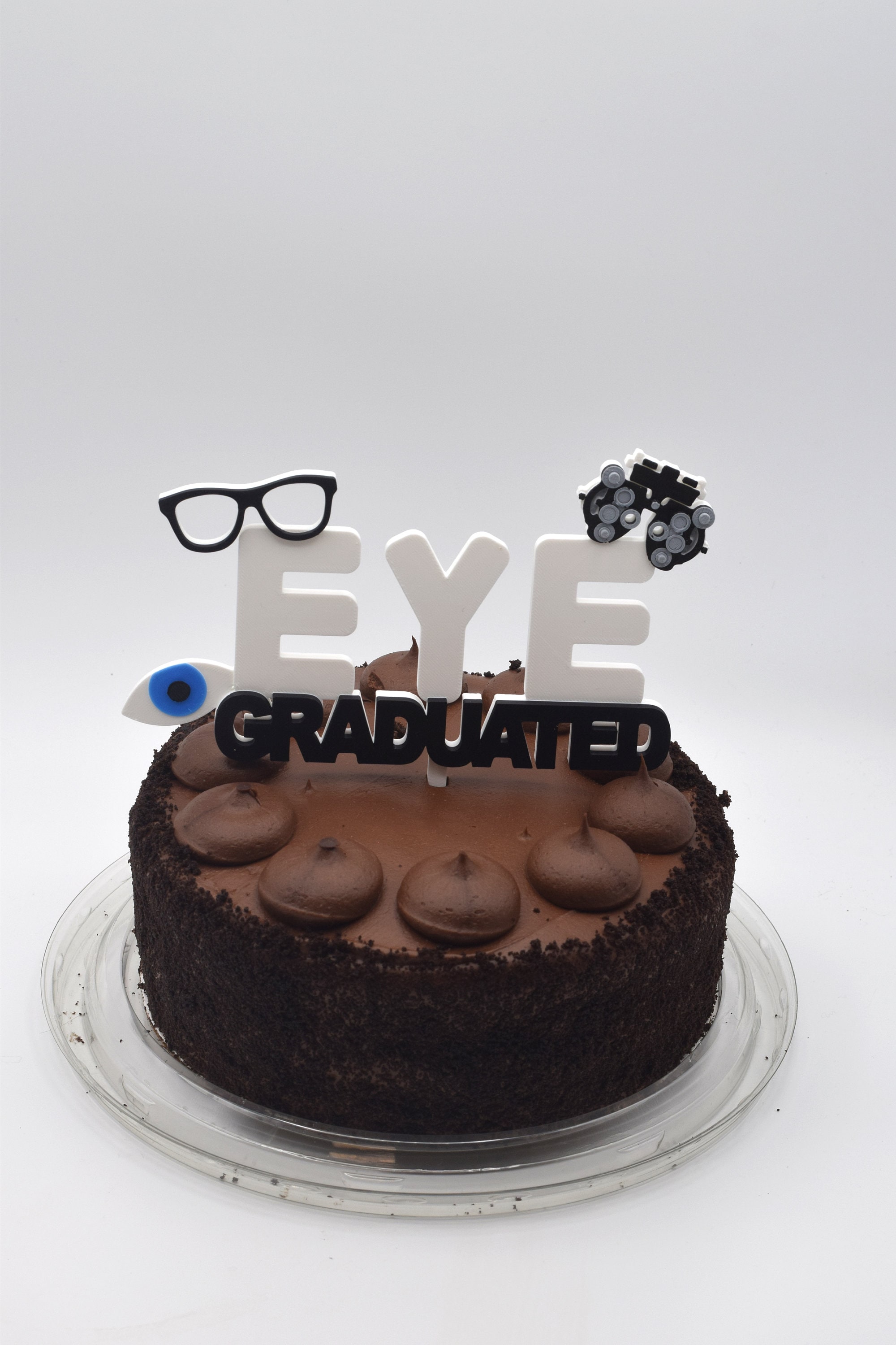 Optometry Graduation Cake Topper Optometry Gift Optometrist Eye Doctor ...