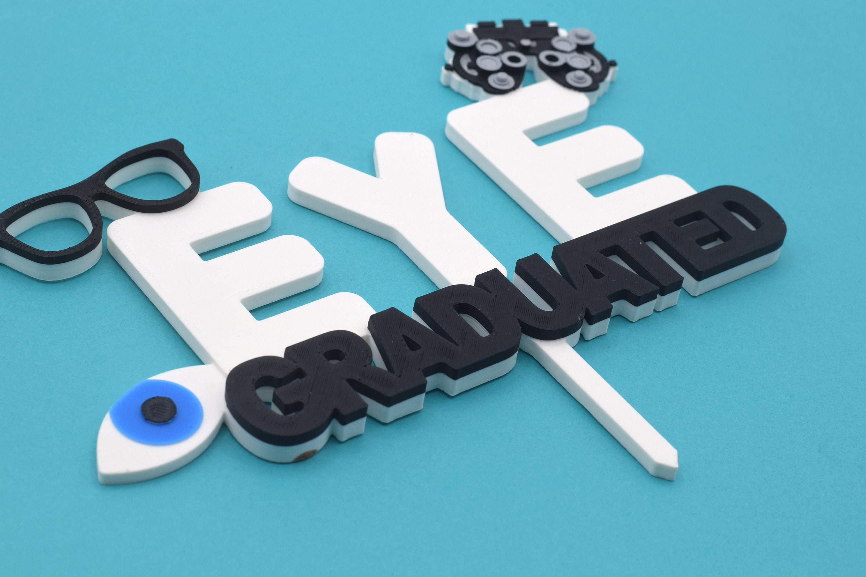 Optometry Graduation Cake Topper Optometry Gift Optometrist Eye Doctor ...