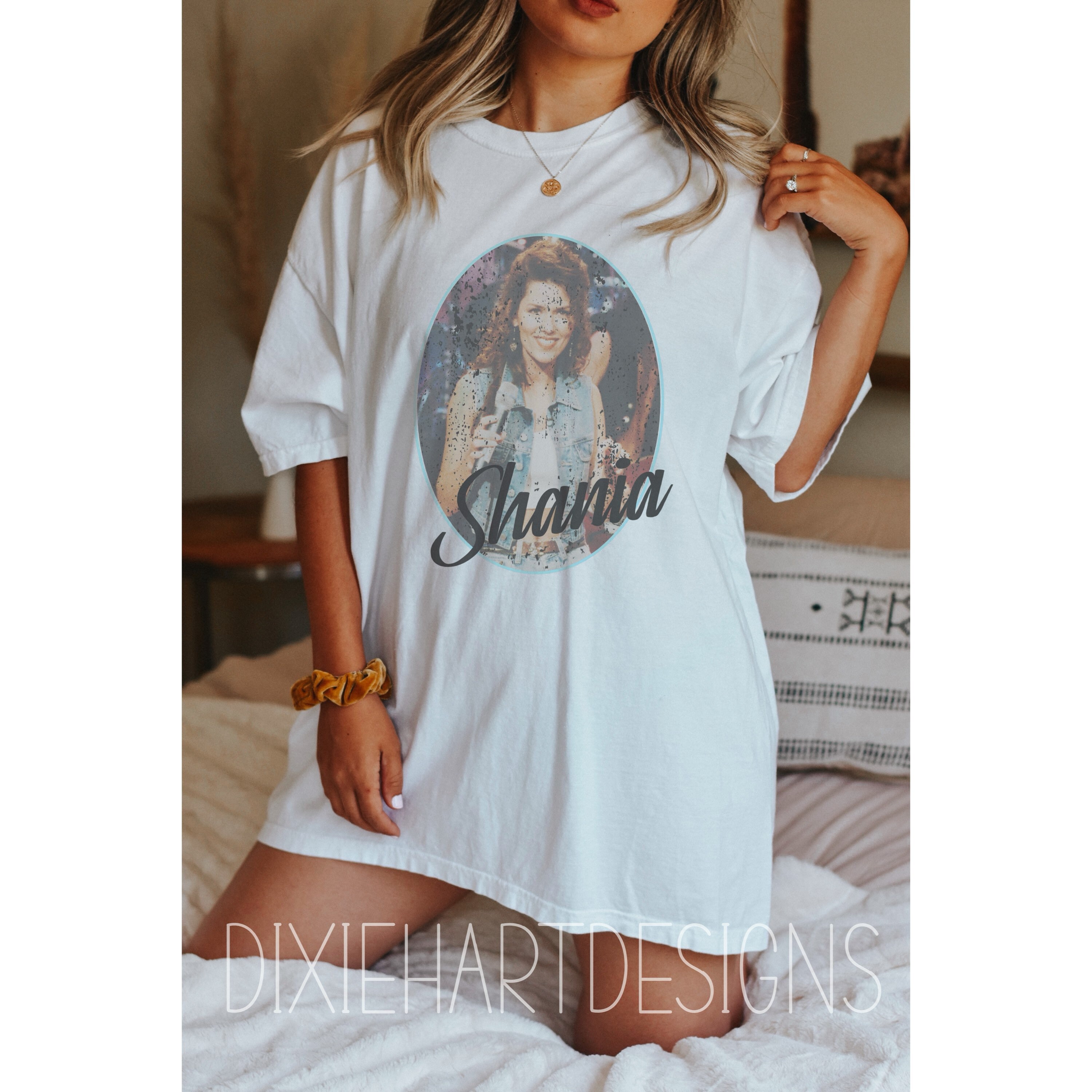 Shania Twain oversized tee country music artist shirt Etsy