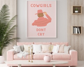 Retro Wall Art, Digital Download, Set of 3 Prints, Trendy Wall Decor, Printable Wall Art, Cowgirl prints, Gallery Wall, Bachelorette decor