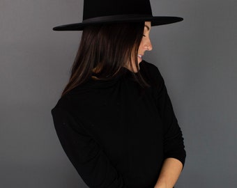 Stiff Brim Fedora Felt Hat - Classic and Timeless Style for Women - Fall Outfits