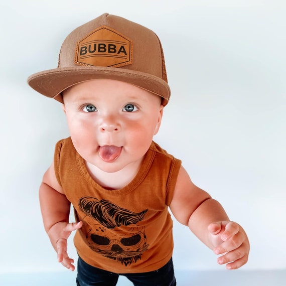KIDS TRUCKER HAT, Toddler Snapback Hat, Bubba Youth Adjustable