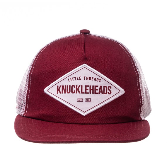 KIDS TRUCKER HAT, Infant Baseball Cap, Knuckleheads Black Patch