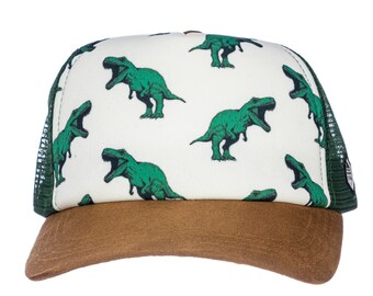 PTCTWD Boys and Girls Dinosaur Mesh Hats Baseball Trucker Cap Gift Youth Toddler PTCTWD Boys and Girls Dinosaur Mesh Hats Baseball Trucker Cap Gift Youth Toddler