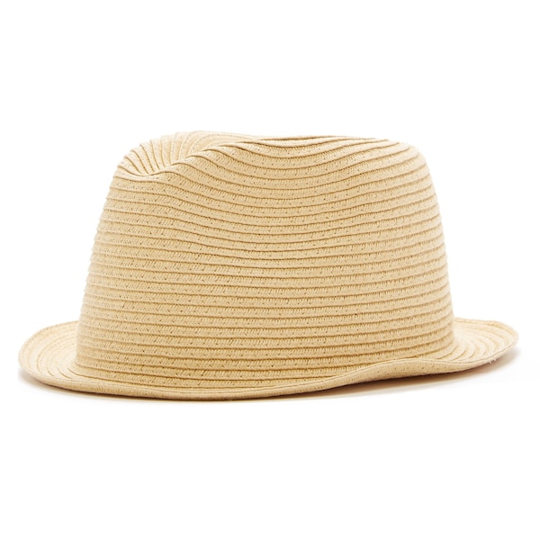 STRAW FEDORA HAT, Classic Fit Fedora, Jazz Hat, Fedora Short Brim Hat, Straw Fedora Hat, Kids Sun Hat, Perfect Christmas Gift