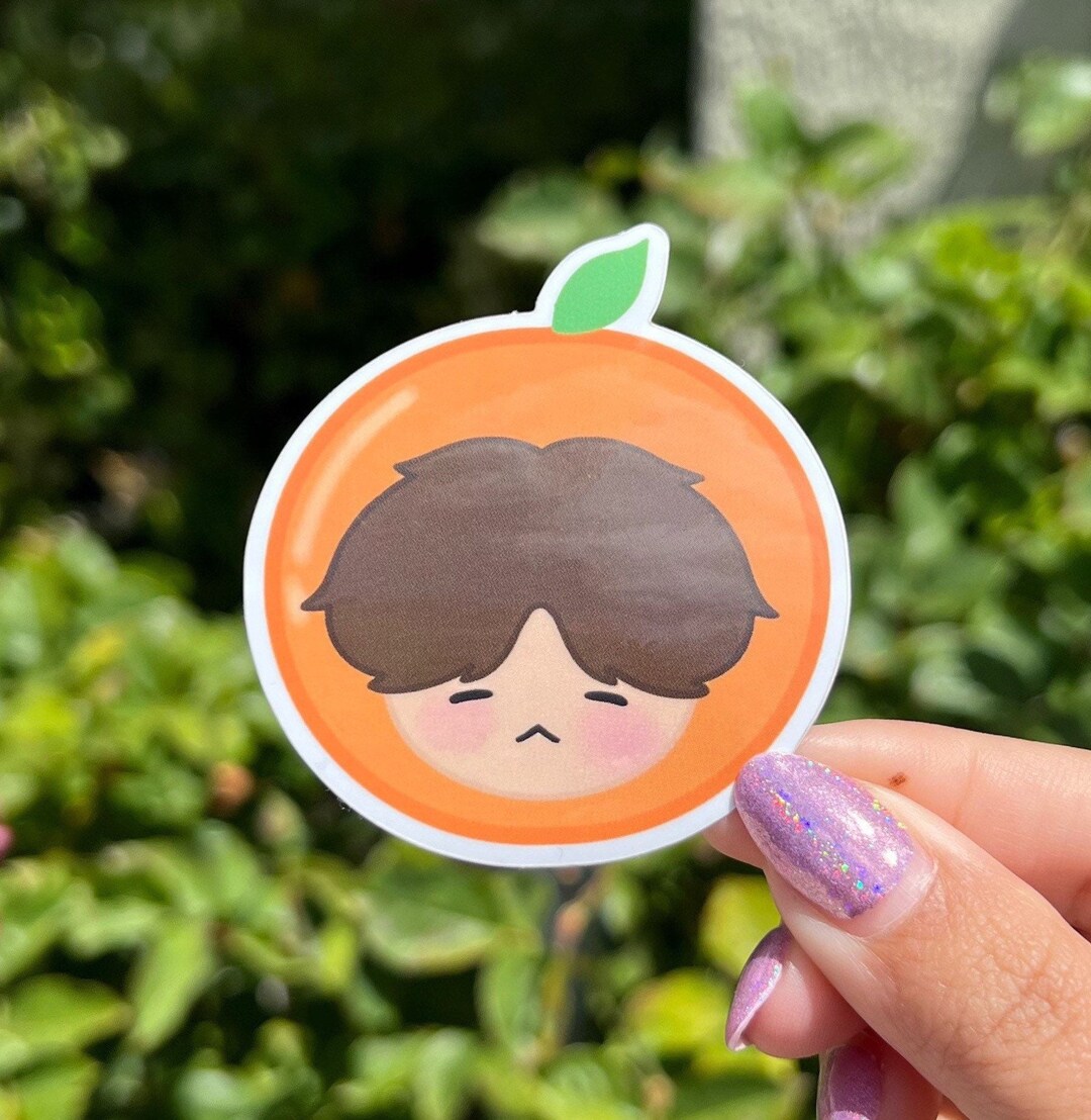 BTS Tangerine Yoongi Sticker Etsy