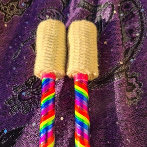 Custom Hollow Fire Eating Torches