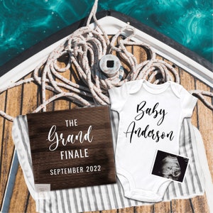 Future Lake Bum Digital Editable Pregnancy Announcement,Holiday Pregnancy Reveal, Social Media Baby Announcement,Summer Baby Reveal,You Edit