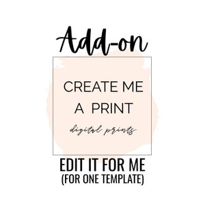 Edit my Template, Add-on Edit Wording, Add Photo, Edit My Corjl Digital Template Add-on image 1