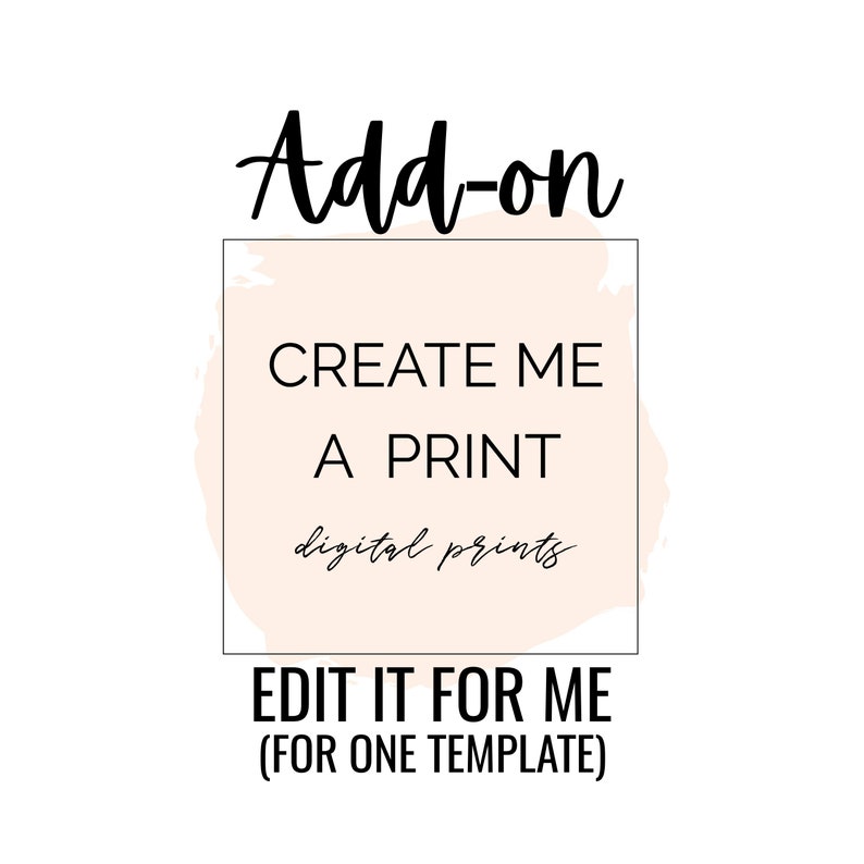 Edit my Template, Add-on Edit Wording, Add Photo, Edit My Corjl Digital Template Add-on image 1