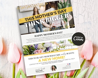Mother's Day Real Estate Farming Flyer | Mother's Day Flyer | Real Estate Farming Flyer | Real Estate Farming Letter | Real Estate Marketing