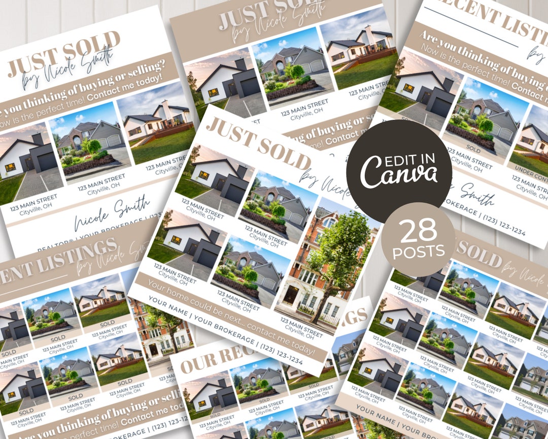 28 Classic Realtor Listings Social Media Posts | Real Estate Social ...