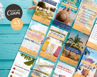 43 Summer Real Estate Social Media STORIES, Juni Juli August