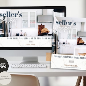 Real Estate Seller's Guide & Presentation | Listing Presentation | Real Estate Marketing | Real Estate Listing Presentation | Seller Packet