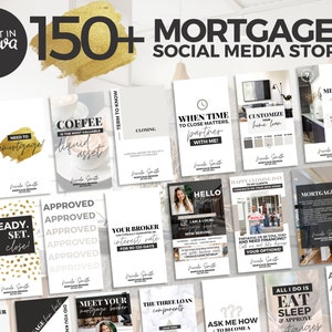 150+ Mortgage Social Media STORIES | Mortgage Broker Social Media Posts | Mortgage Marketing | Mortgage Instagram Posts | Mortgage Facebook