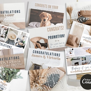Cartes de vœux pour l'immobilier | Cartes de service à la clientèle immobilière | Commercialisation immobilière | Carte joyeux anniversaire | Carte de fiançailles | Carte de fin d'études