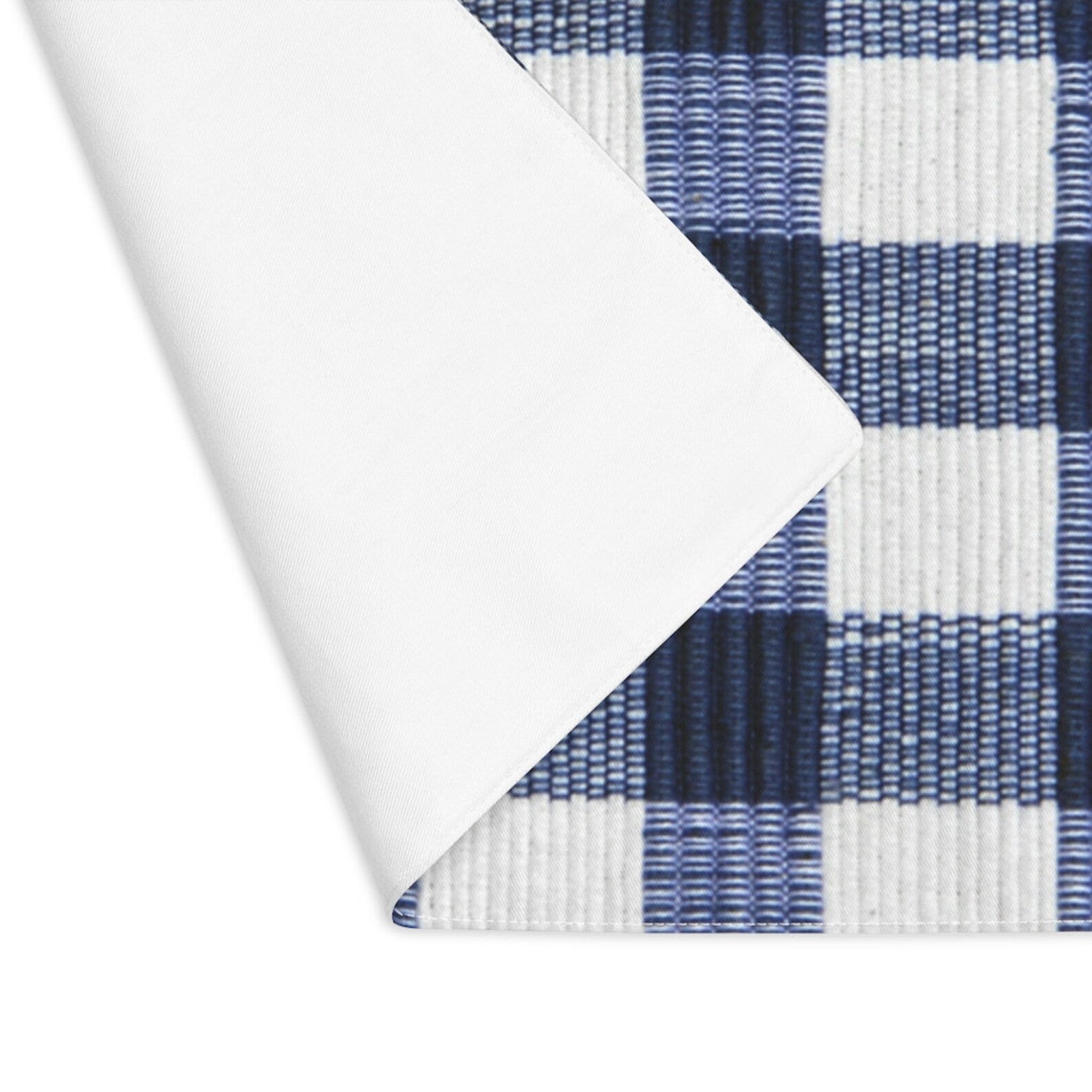 Navy Blue, Buffalo Plaid, Table Decor, Table Cover, Decorative Cloth