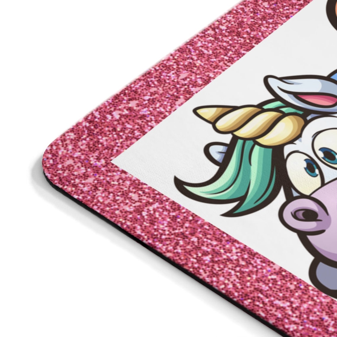 Mouse pad Unicorn farting Just Exhale brillo rosa Etsy
