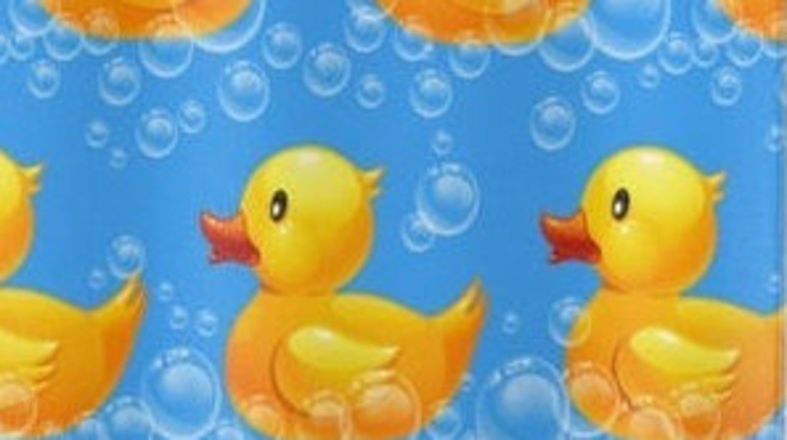 Lustiger Duschvorhang „Get Naked“ – Meeresschildkröte & Ente In Badewanne, Marineblau Aquarell Design, Wasserdicht, 178x178 Cm Mit 12 Haken