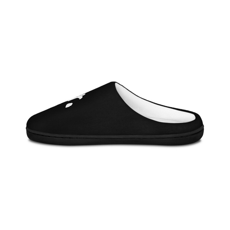 Grappig zeggen slippers, Heren Indoor Slipper, bericht om te personaliseren, Mr. Big Balls, comfortabele fleece stof, Echtgenoot slipper, mannen slip op schoen afbeelding 3