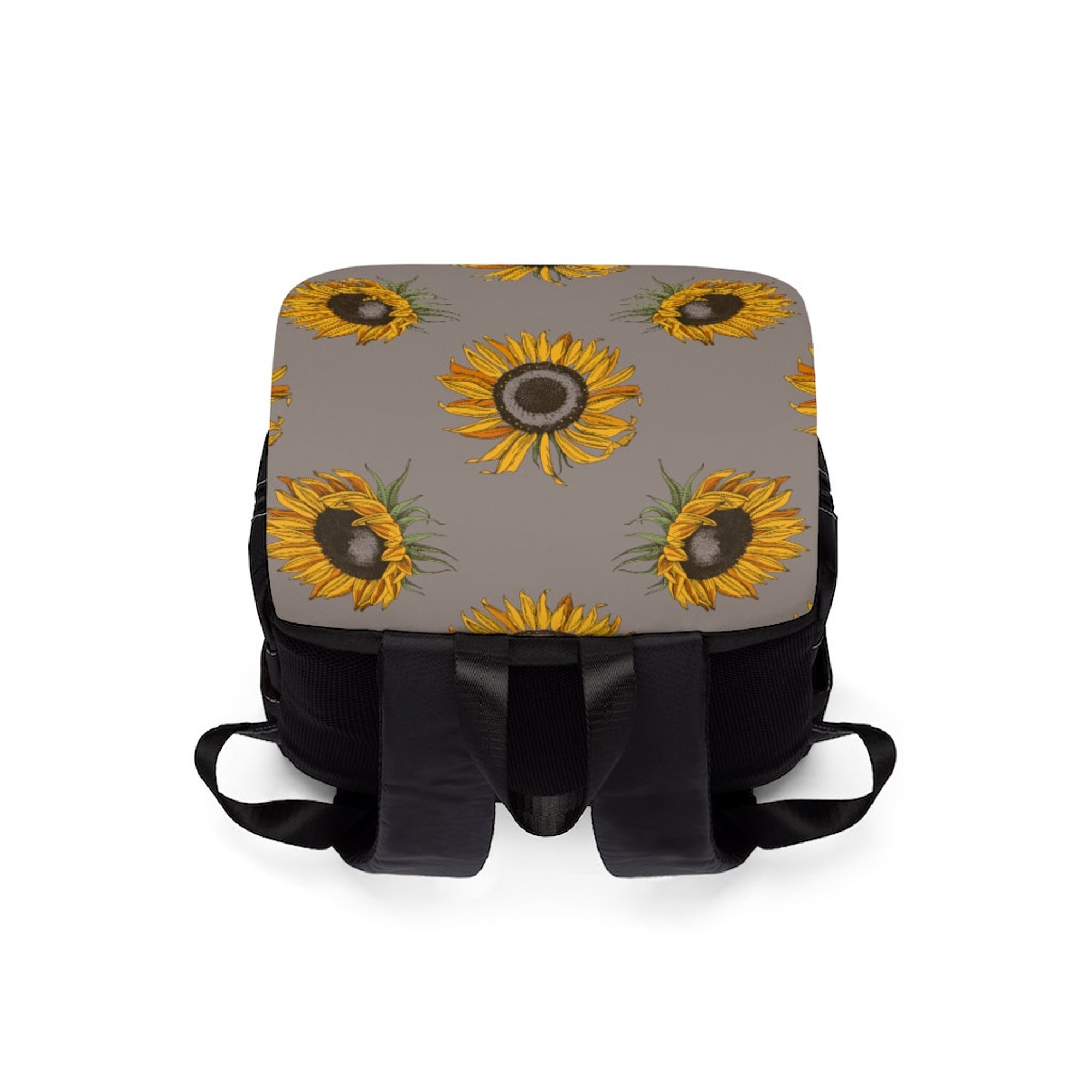 Sunflowers Unisex Casual Shoulder Backpack