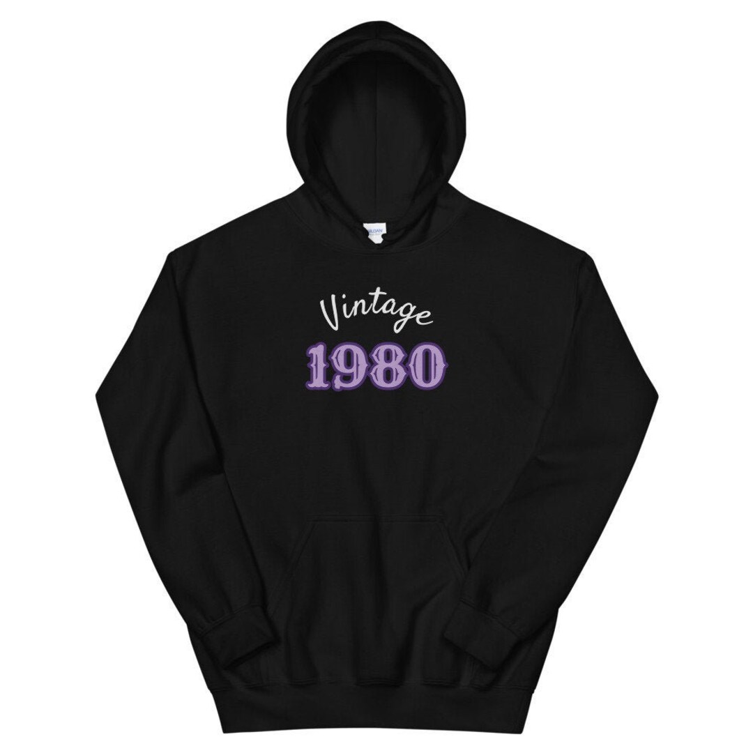 Sweat à Capuche Vintage 1945 – Cadeau Original 80 Ans Pour Hommes Et Femmes - 7