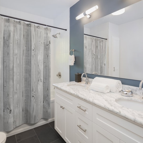 Farmhouse Shower Curtains Etsy