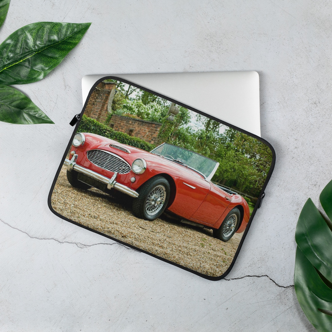 Sports Car Laptop Sleeve, Vintage Car, Classic Car Computer Cover ...