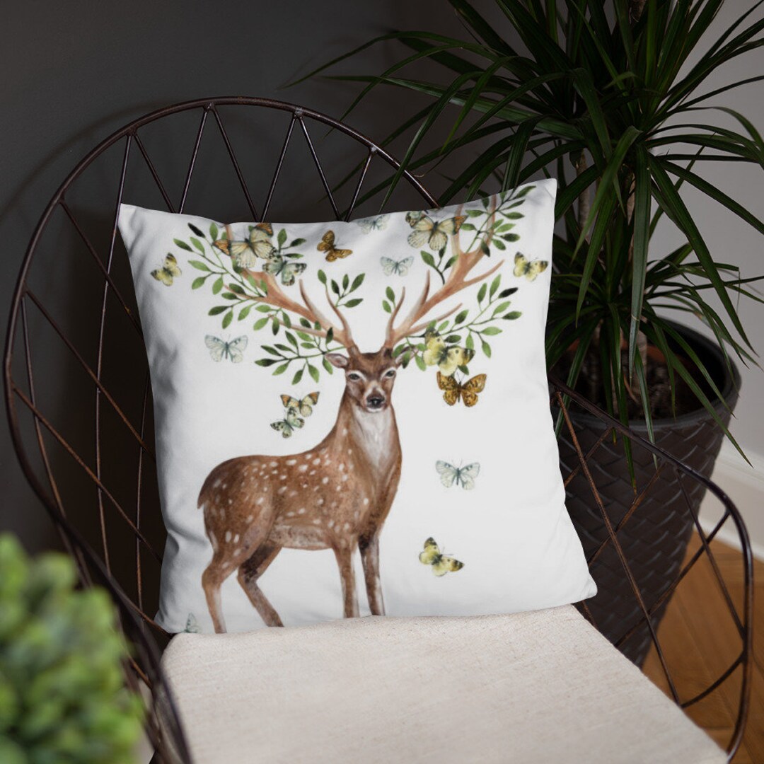 Pillows with deer on them hot sale