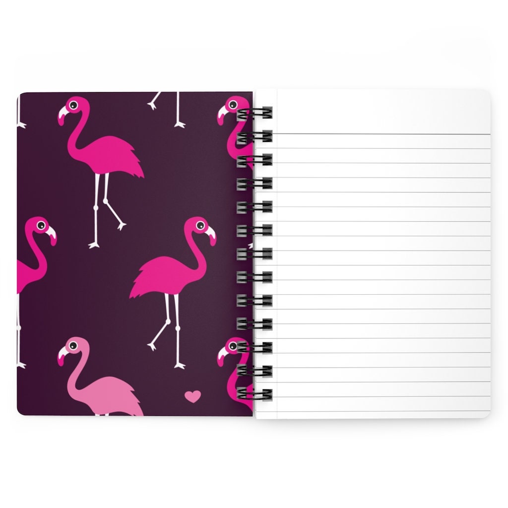 Page De Garde Cahier Flamant Rose Spiral Bound Journal Cahier Flamants roses Oiseau dété - Etsy Canada