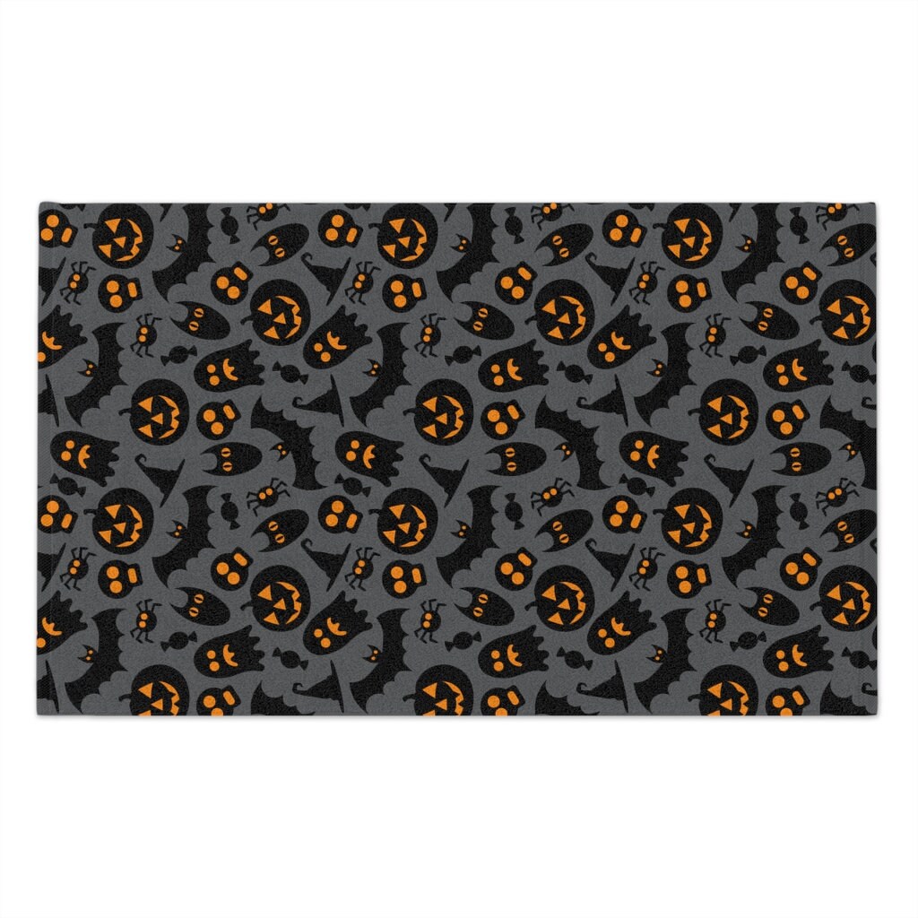 Halloween Küchentücher 2er-Set – 'Trick Or Treat' Motiv, Saugstark & Dekorativ, 18x26 Zoll