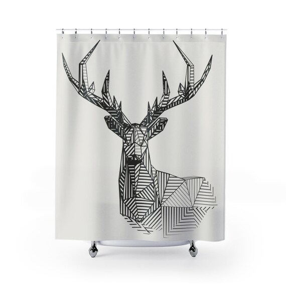 Deer 2024 shower curtains