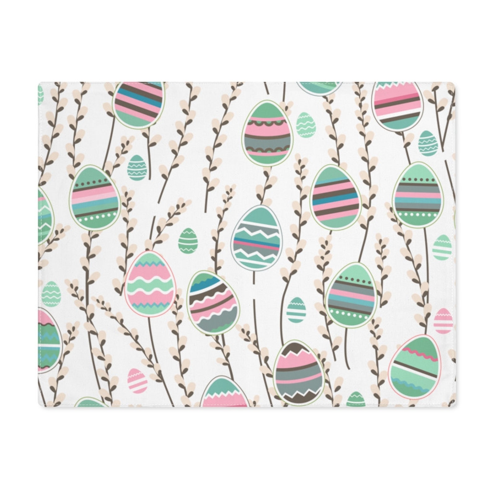 Easter Placemat Easter Eggs Holiday Themed Placemat Table Etsy