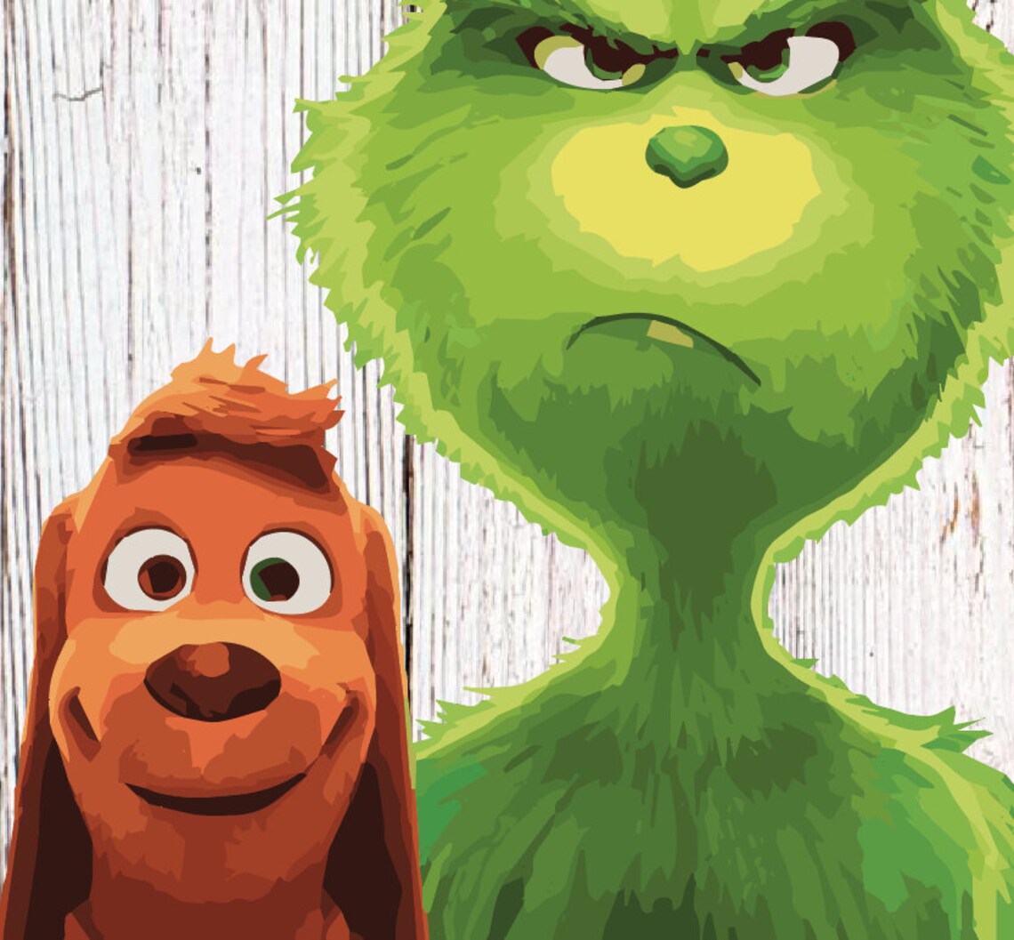 The Grinch and Max svg Christmas 2021 pdf jpg eps png .svg Etsy