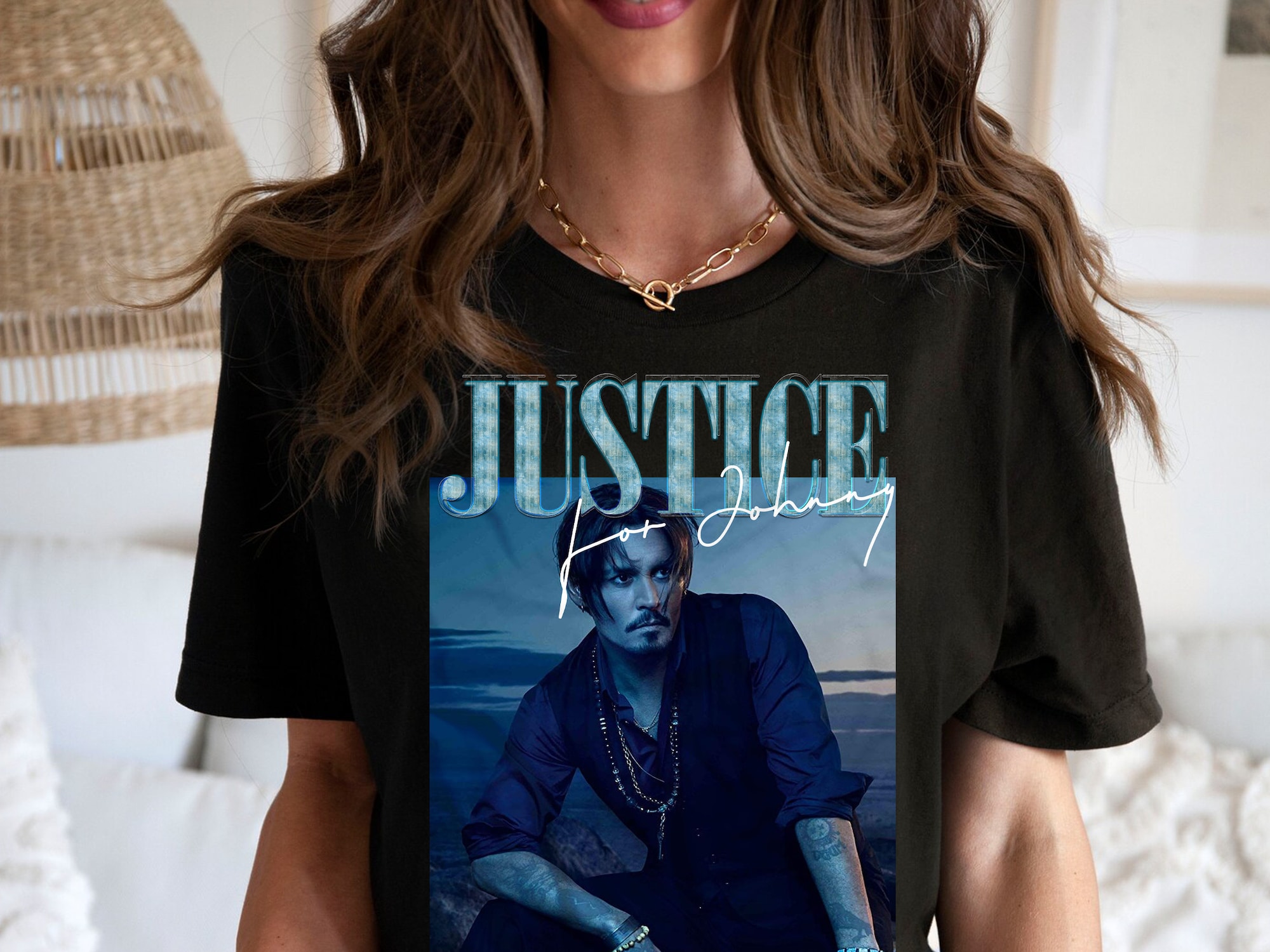 Discover Justice For Johnny Shirt, Johnny Depp T-Shirt, Johnny Tee, Social Justice Shirt