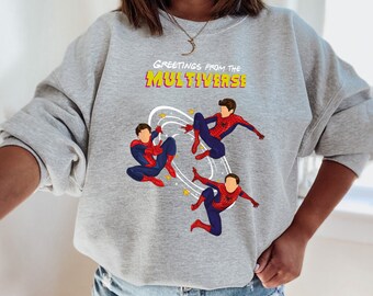 Tom Holland Peter Parker Painting Blue Lightweight Sweatshirt |  idusem.idu.edu.tr