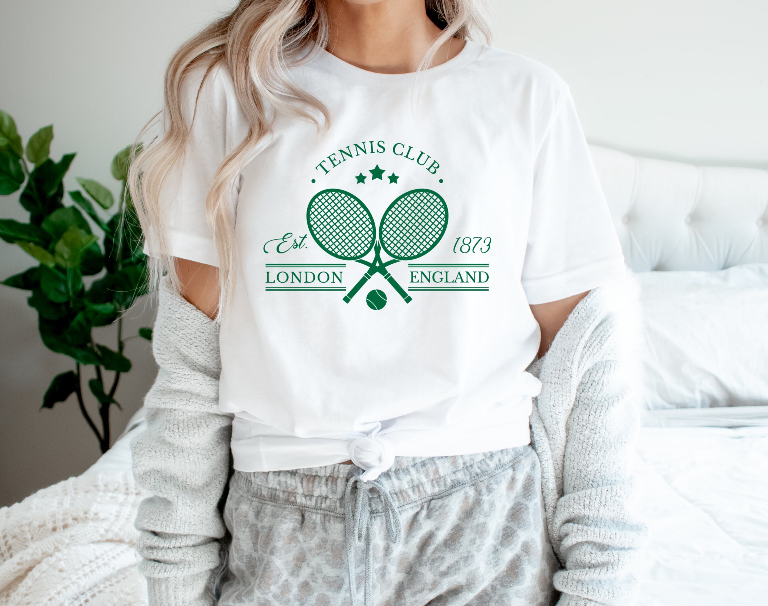 Tennis Oversized Crewneck Sweatshirt Tennis Club Pullover - Etsy
