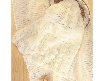 baby pram covers double knit knitting pattern pdf instant digital download