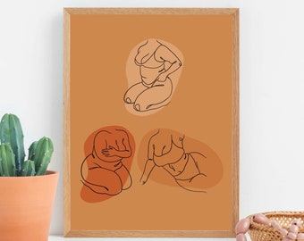 Naked Women Art | Etsy