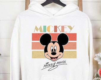 Mickey Mouse Sweatshirt, Mickey Mouse Hoodie, Disney Sweatshirt, Disneyland Sweatshirt, Disney Tee, Disney World Sweatshirt, Mickey Tee