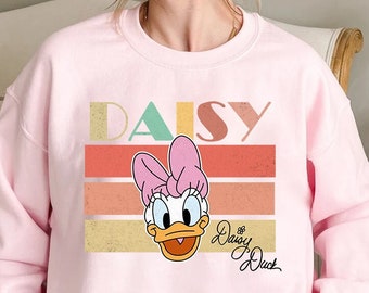 Daisy Duck Sweatshirt, Daisy Duck Hoodie, Disney Daisy Duck Sweatshirt, Disney Sweatshirt, Disney Hoodie, Disneyland Sweatshirt,Daisy Hoodie