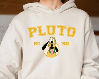 Pluto Sweatshirt, Pluto Est. 1930 Sweatshirt, Disney Sweatshirt, Disney Vacation Sweatshirt, Disney Family Sweatshirt, Disney Hoodie