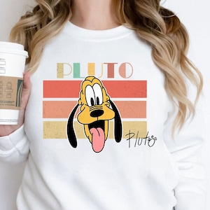 Pluto Sweatshirt, Pluto Hoodie, Disney Pluto Sweatshirt, Mickey Mouse Sweatshirt, Disney Family Shirts,Pluto Mickey Shirts,Disney Trip Shirt