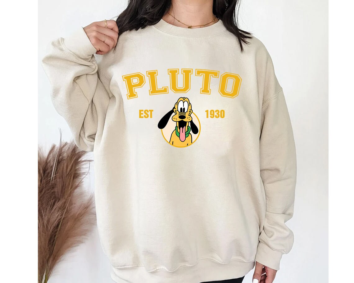 Pluto Sweatshirt, Pluto Est. 1930 Sweatshirt, Disney Sweatshirt