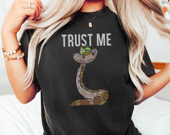 Comfort Colors Kaa Snake T-Shirt: Jungle Book Inspired Tee