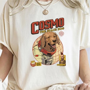 Comfort Colors®  Cosmo the Space Dog C2049 Magic Kingdom Holiday Trip Unisex Tshirt Family Birthday Gift Adult Kid Tee