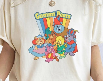 Comfort Colors® Disney Adventures of the Gummi Bears C1092  Magic Kingdom Holiday Trip Unisex T-shirt Family Birthday Gift Adult Kid Toddler