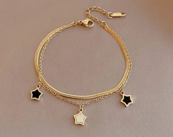 Bracciale Stelle - oro