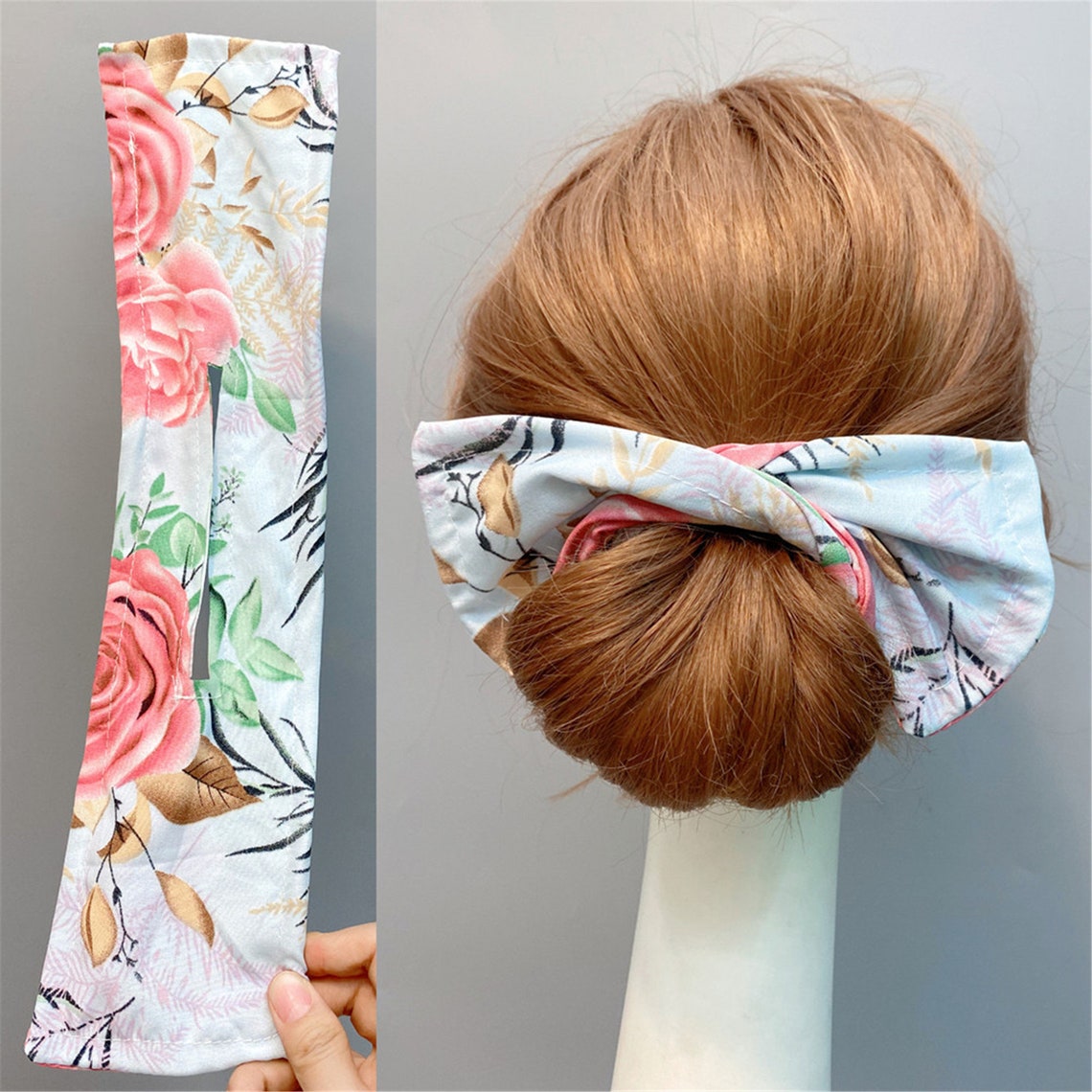 Bun Maker Pattern Hair Bun Holder Deft Bun Bun Wrap Ballet Etsy